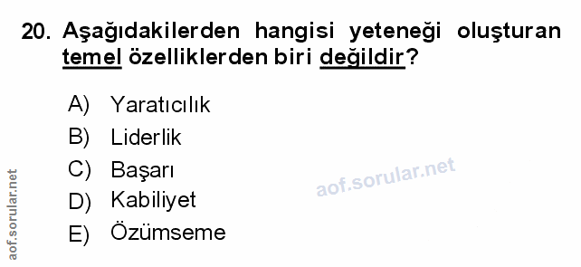 Soru 20