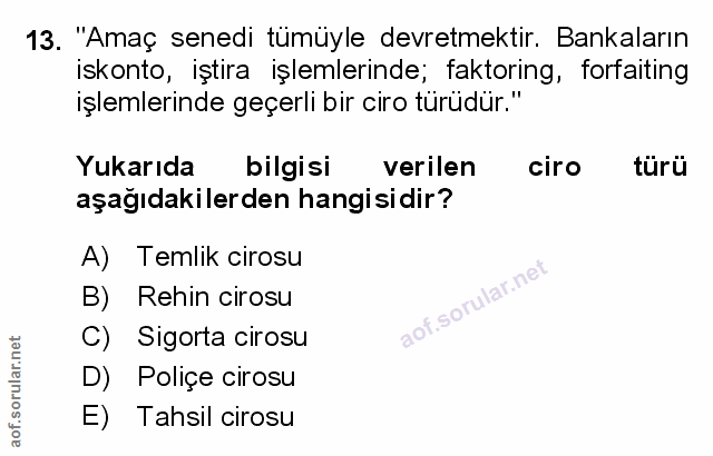 Soru 13