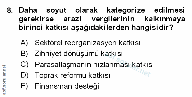 Soru 8