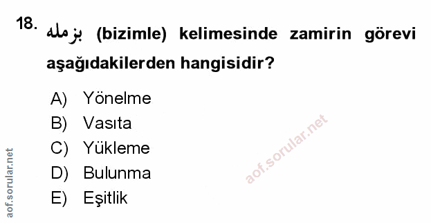 Soru 18