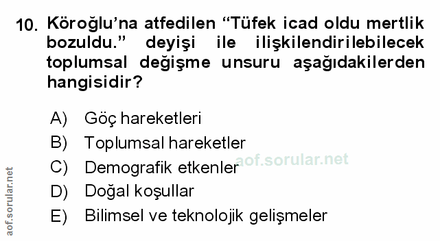 Soru 10