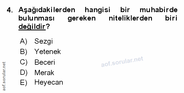 Soru 4