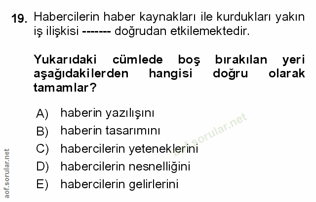 Soru 19