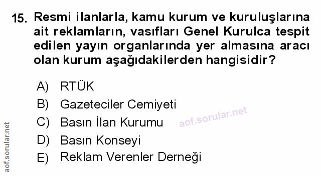 Soru 15