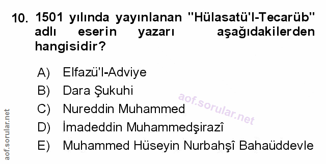Soru 10