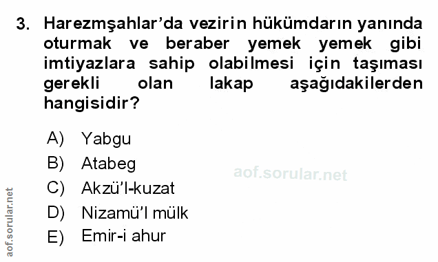 Soru 3