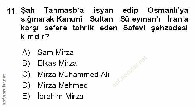 Soru 11