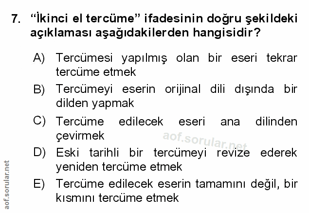 Soru 7