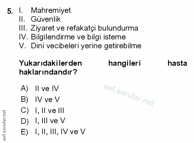 Soru 5