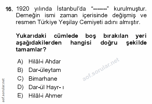 Soru 16