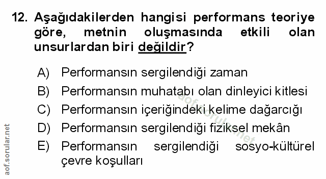 Soru 12
