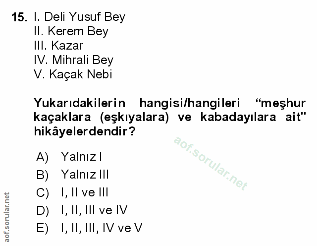 Soru 15