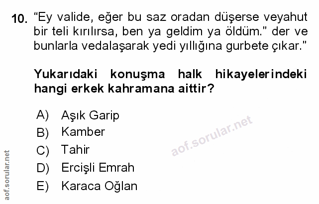 Soru 10