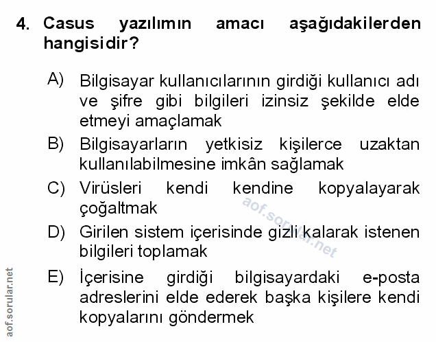 Soru 4