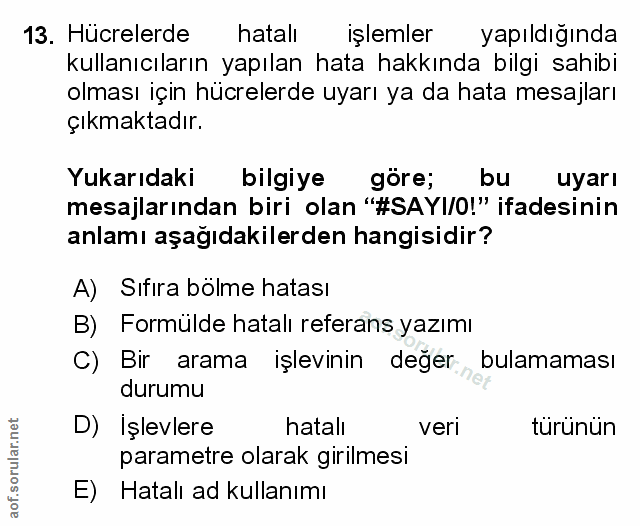 Soru 13