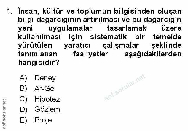 Soru 1