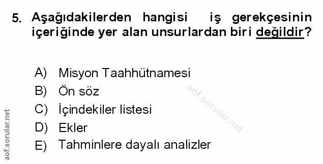 Soru 5