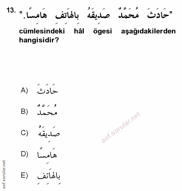 Soru 13