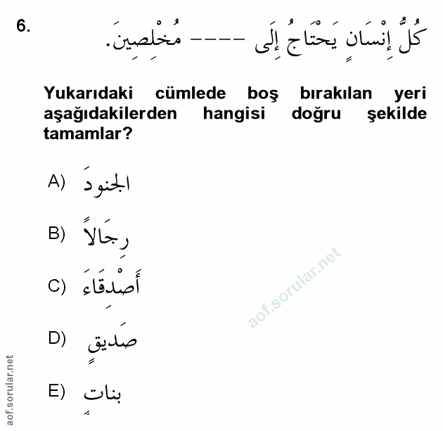Soru 6