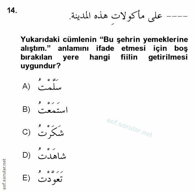 Soru 14