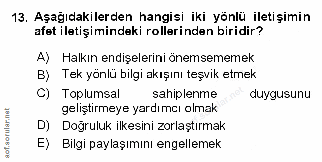 Soru 13