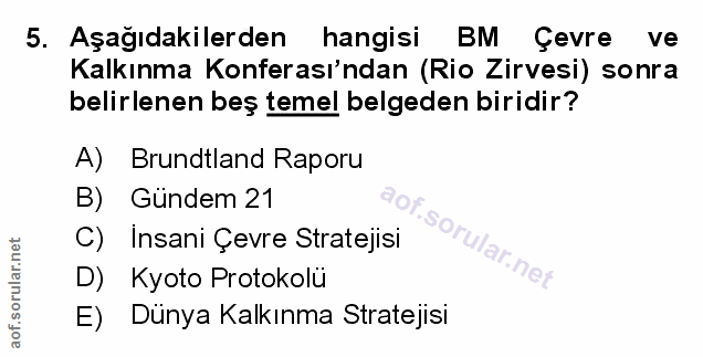 Soru 5