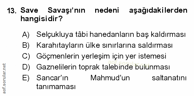 Soru 13