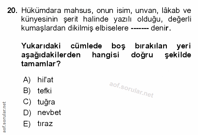 Soru 20