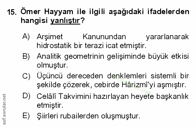 Soru 15