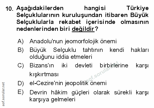 Soru 10