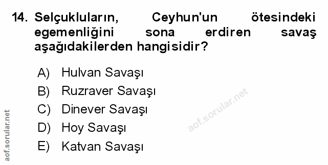 Soru 14