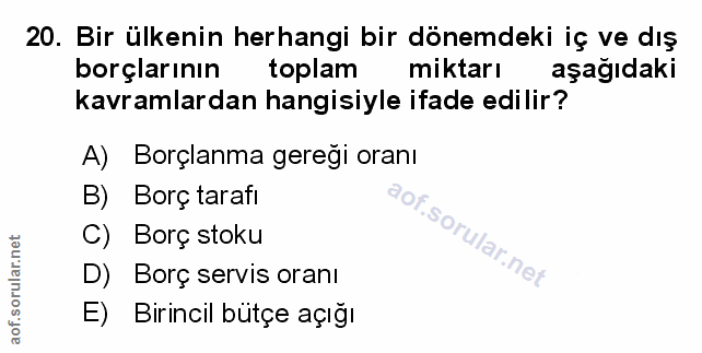 Soru 20