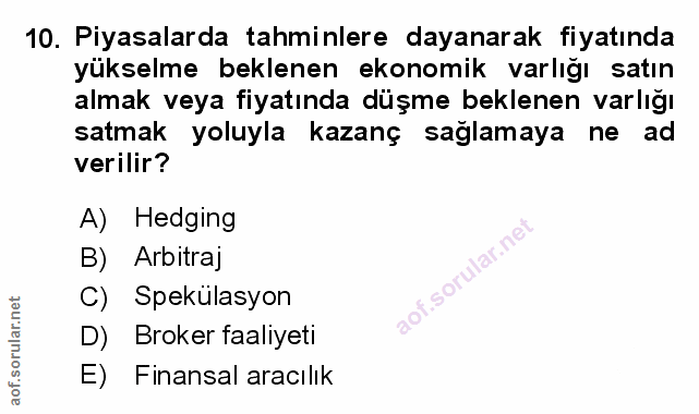 Soru 10