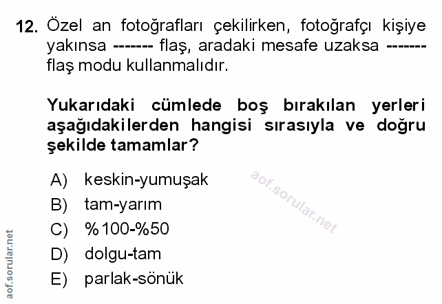Soru 12