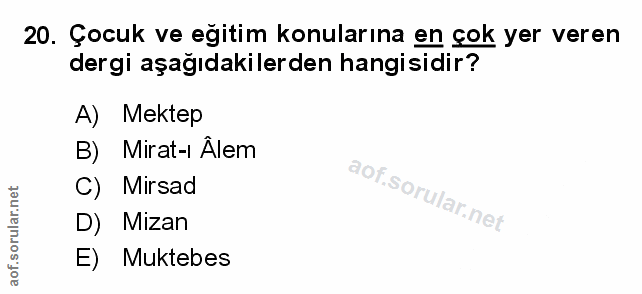 Soru 20