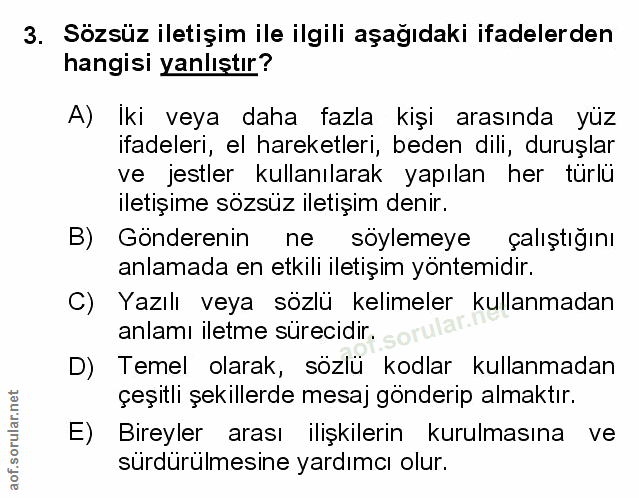 Soru 3