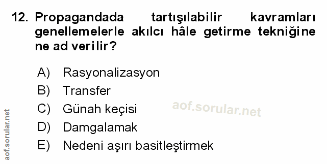 Soru 12