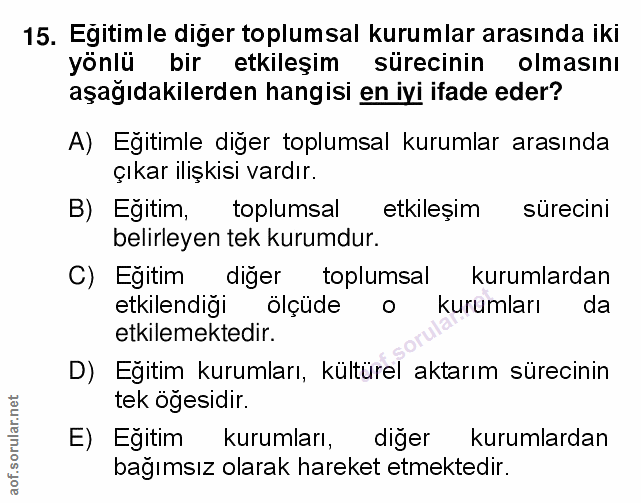 Soru 15