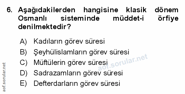 Soru 6
