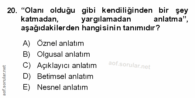 Soru 20