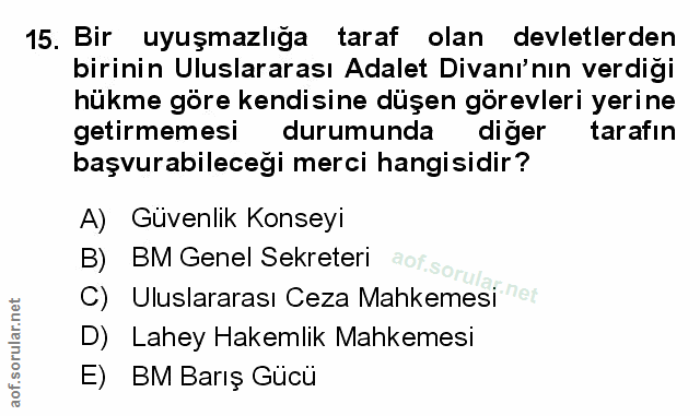 Soru 15
