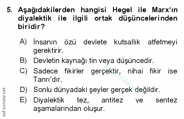 Soru 5