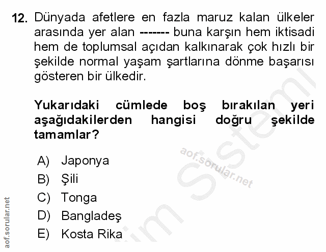 Soru 12