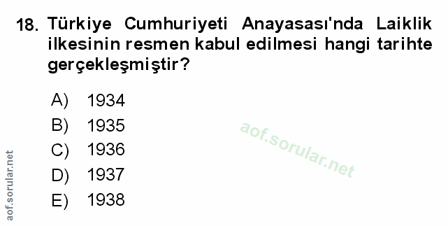 Soru 18