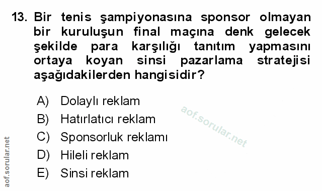 Soru 13