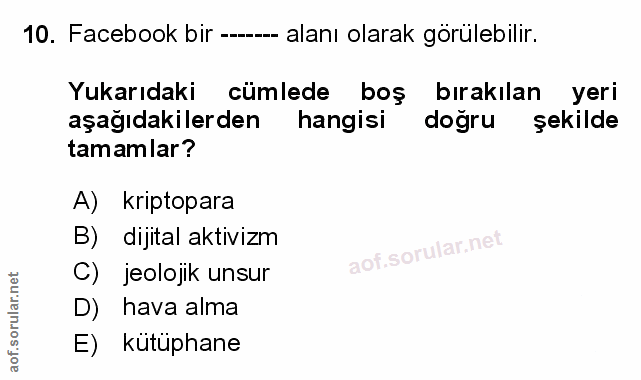 Soru 10