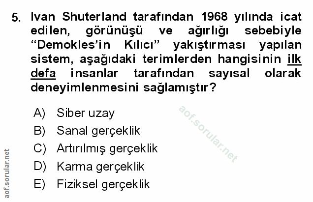Soru 5