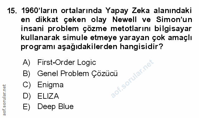 Soru 15