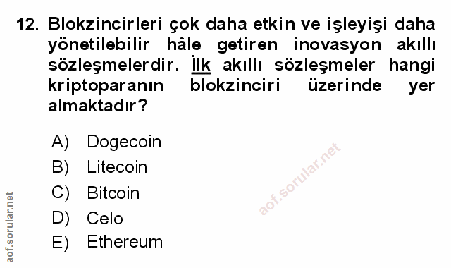 Soru 12