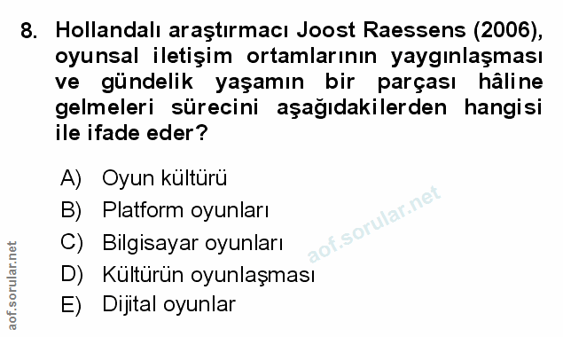 Soru 8